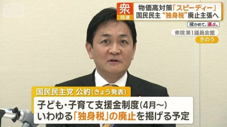 国民民主党の玉木雄一郎代表