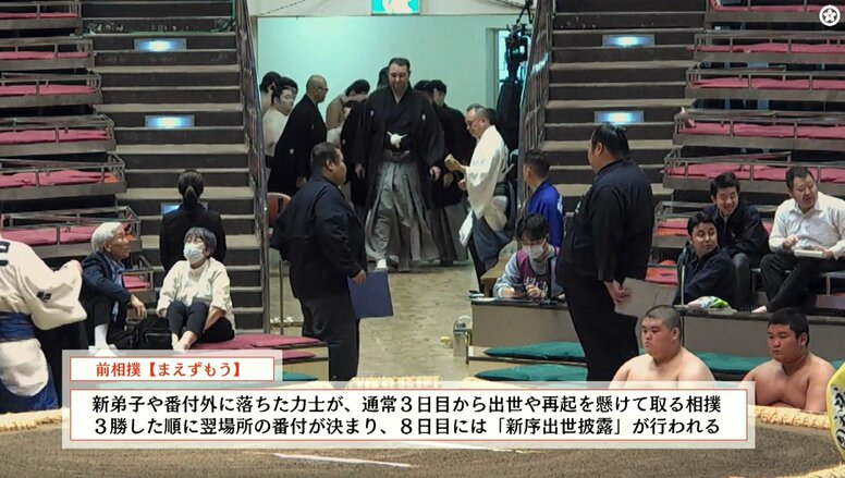 「シュッとしてる！」「まだ髷が…」元人気力士の近影が話題 前相撲で新弟子を見守る姿に反響