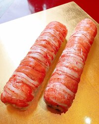 みきママ『1本250円のカニ棒鮨です！！』