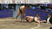 【映像】異色の力士が放った「規格外」の投げ技