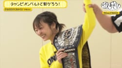 金田朋子が1727代アイアンマンヘビーメタル級王者に！？稲田徹と金田畠中によるチャンピオンベルト争奪戦、開幕！