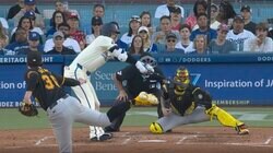 「ボールが逃げる」大谷翔平に一体、何が起こった…！？ 急激に曲がる“高速魔球”がヤバすぎる… ネット騒然「怪物だな」「ダルビッシュかよｗ」