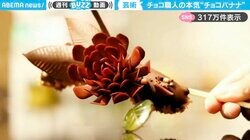 プロの職人が“チョコバナナ”を作るとどうなるか？ 完成品に「今まで見たことがない」「美しすぎて食べられない」と驚愕