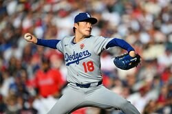 山本由伸、再びチームの連敗を止める好投で6勝目…6回2失点で防御率1点台を維持 ド軍は大谷翔平の初球先頭打者弾などで快勝