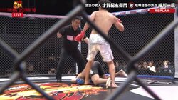 才賀紀左衛門、“喧嘩自慢”に右フックで壮絶KO負け！ ブレイキングダウンで最大の「ジャイアントキリング」