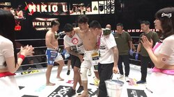 極真世界王者、左ヒザ“ぐにゃり”の衝撃KO “一撃”ラストにファン騒然【RIZIN】