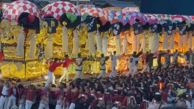 山車の下敷き　愛媛・西条市で副市長が死亡　各地で祭りの事故相次ぐ　責任どこに 1枚目