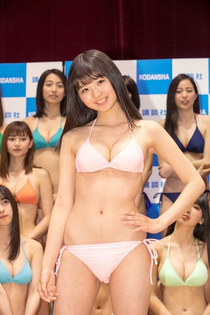 アイドルの登竜門『ミスマガジン』が７年ぶり開催、決勝16名がビキニ披露 16枚目