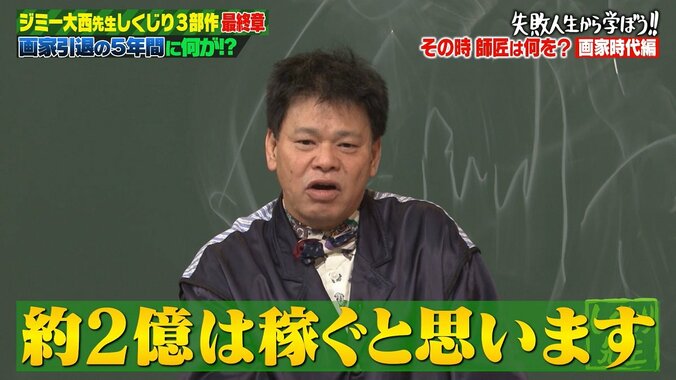 ジミー大西、画家の仕事をひっそり辞めていた時期を告白！ 大復活までの道のりに「大逆転！」の声 1枚目