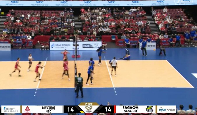 幻の回転レシーブ