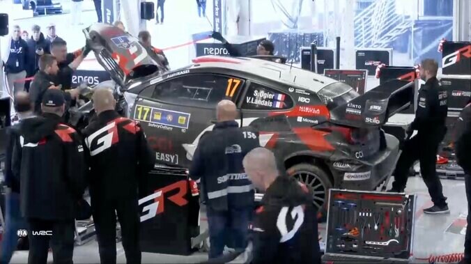 大破した世界一のラリー車を「これ完璧に直すからな」 5連覇トヨタの“神修理”が話題 一晩で“無傷”へ激変「すぐ直るとこがすごすぎる」 5枚目