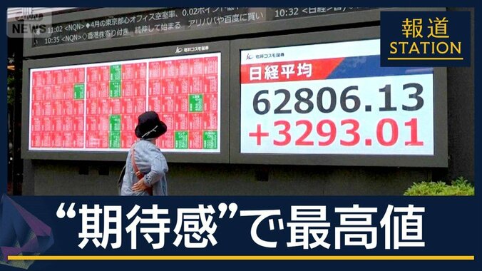 トランプ氏「相手は合意を渇望」戦闘終結へ“合意間近”？“期待感”で株価最高値 1枚目