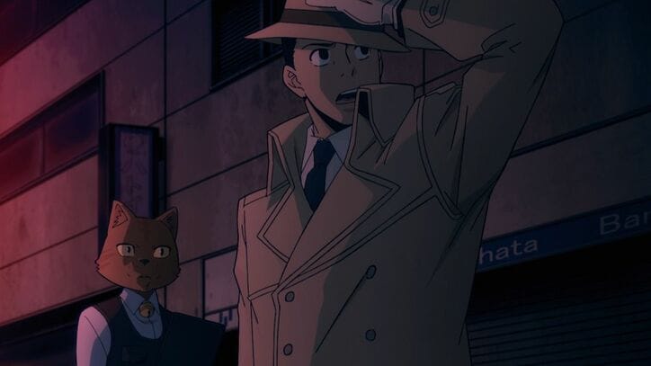 アニメ「ヴィジランテ」塚内直正場面カット001