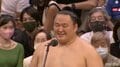 “37歳の鉄人”玉鷲、笑顔で「やったぞ」人柄がにじみ出る優勝インタビューに相撲ファン「かわいい」「ほんわかしちゃって、泣けてきちゃう」
