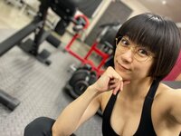 時東ぁみ『仕事前にトレーニング☆』