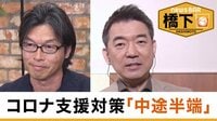 橋下徹×松田公太 "タリーズを日本に呼んだ男" 政府の飲食対策に喝