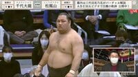 【動画】千代大龍と松鳳山の“怖い顔対決”
