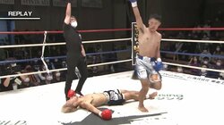 残り0秒、左フックが“交錯”の衝撃KO 担架投入で退場の敗者に「勇敢だった」健闘を称える声