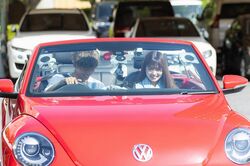 eggモデル・ハリュー、モデル・Kirariと朝ドライブ！さり気ないボディタッチ＆アカペラ披露も『明日好き』第3話