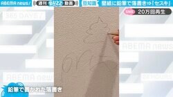 壁の鉛筆落書きに効く“魔法”？育児中の神業的な豆知識に「革命だぁぁぁ」「すご！」驚きの声