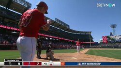 ショーヘイにつなげ！トラウト、9回渾身のレフト前ヒットで大谷翔平29号"お膳立て"「トラ兄ありがとう！」「胸アツなヒット」