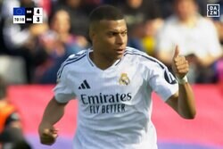 クラシコで衝撃の６秒ゴラッソ！ エンバペが“神速カウンター”でハットトリック＆新記録達成「スピードおかしい」「ゲームみたい」