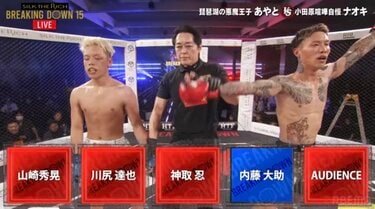 ブレイキングダウン 全試合結果】Breaking Down15（ブレイキングダウン15）対戦カード