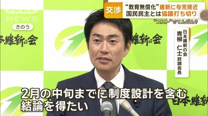 日本維新の会　青柳仁士政調会長