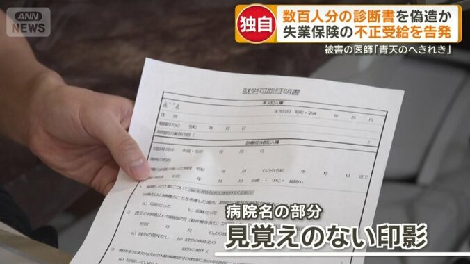 見覚えのない印影