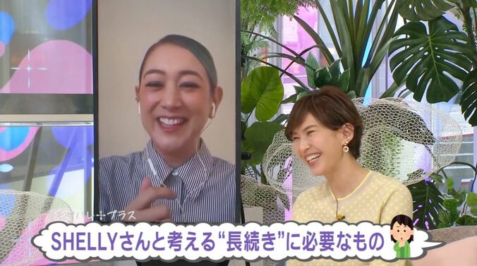 SHELLY、徳永有美キャスター