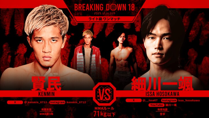 【写真・画像】ブレイキングダウン18（Breaking Down18）試合速報・対戦カード・大会情報　20枚目