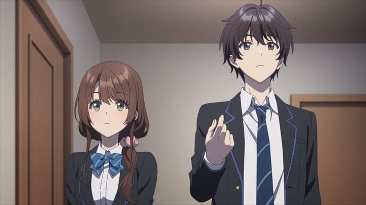 アニメ『千歳くんはラムネ瓶のなか』第1話千歳朔場面カット