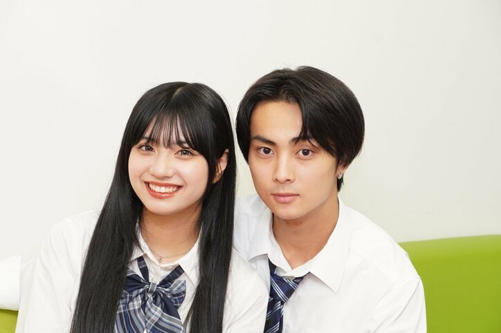 高校1年生・れい(向井怜衣)、2歳年上彼氏・みひろ(小幡海潤)は「不器用なりに頑張ってくれるのがかわいい」カップルとしての夢も語る『今日好き』夏休み編2023カップルインタビュー