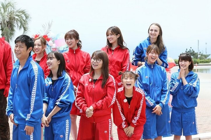 「ロンハー水泳」に“美ボディ”藤田ニコルが競泳水着で参戦!淳は“因縁”狩野英考と対決