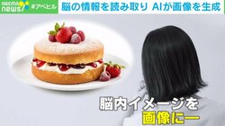 「夢の映像化も」まるでSF？ 思い浮かべた“脳内イメージ”を相手に伝達 AI最新技術