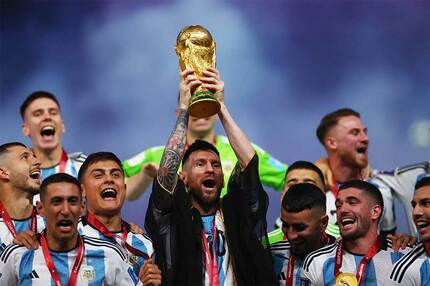 W杯】「史上最も美しいシナリオ」 メッシとアルゼンチンの“偉業”に