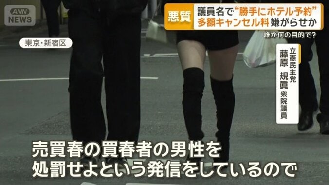 「女性支援を嫌っている人」