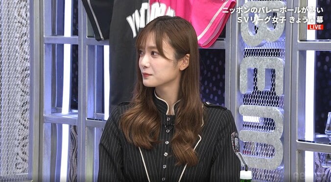 横顔も素敵な田村保乃