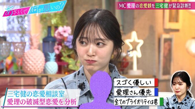 鈴木愛理の恋愛観に三宅健「全部ウソだから」