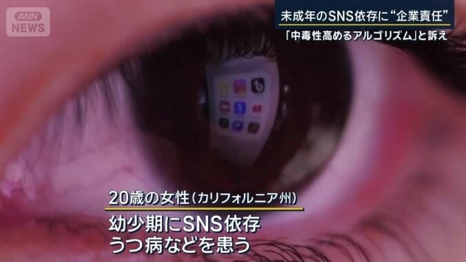 カリフォルニア州に住む20歳の女性