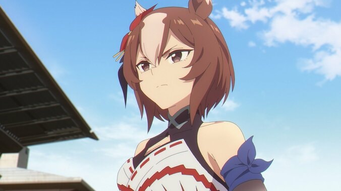 アニメ『ウマ娘 シンデレラグレイ』ヤエノムテキ場面カット01