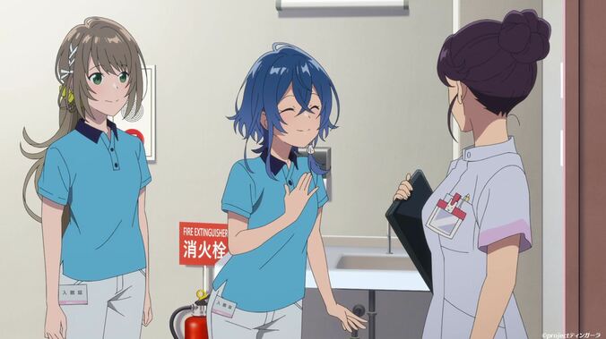 アニメ「白い砂のアクアトープ」移動水族館の開催でトラブル発生!?第8話先行カット＆あらすじ公開 3枚目