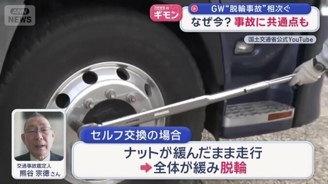 なぜ脱輪がゴールデンウィークに増える？