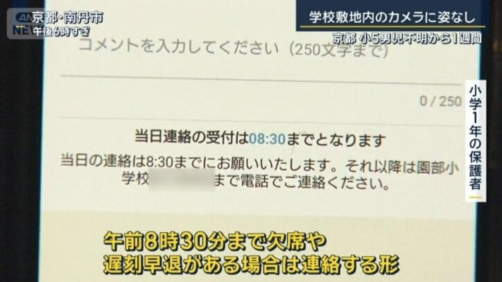 小学1年の保護者