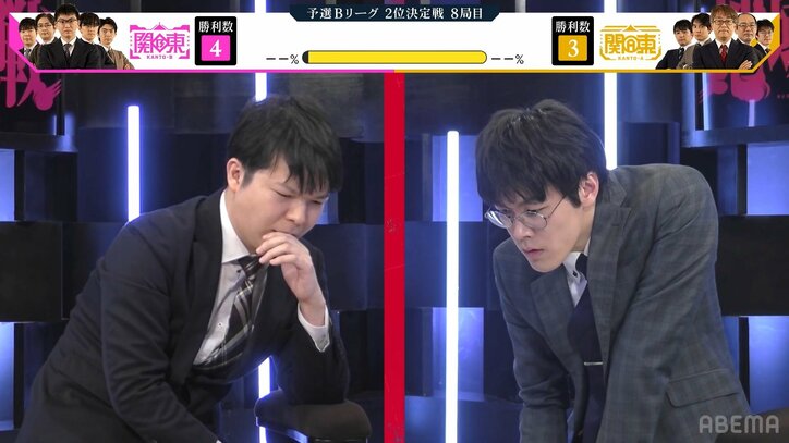 【写真・画像】今なんて呼んだ!?関東A・佐々木勇気八段、ここでしか聞けない同世代棋士の“あだ名”にファンわくわく「エモいな」/将棋・ABEMA地域対抗戦 2枚目