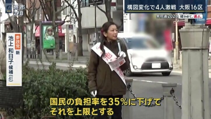 参政党・新　池上和日子候補