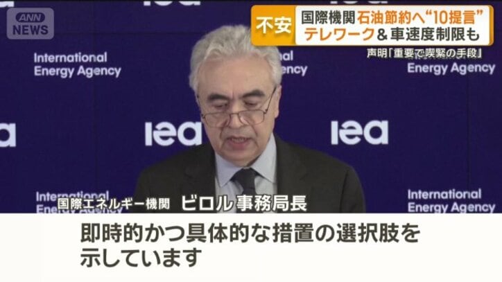 国際エネルギー機関　ビロル事務局長