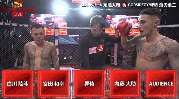 全試合結果・速報中 Breaking Down10（ブレイキングダウン10）