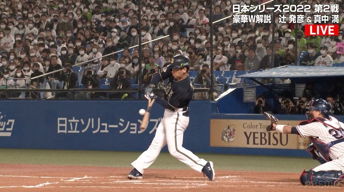 好打者・吉田正尚のバットが折れた！？別リーグの投手を打つ難しさが