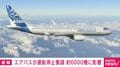 エアバスが運航停止を要請 約6000機に影響